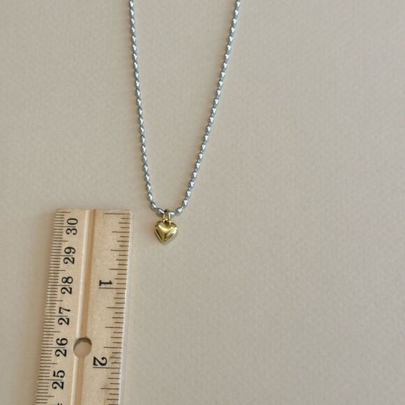 Heart Pendant Necklace N1323 - Picture 4 of 4